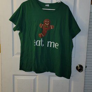Gingerbread Eat Me Graphic TShirt